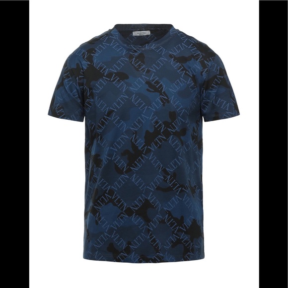 Valentino Camo Logo Tee - Picture 1 of 5